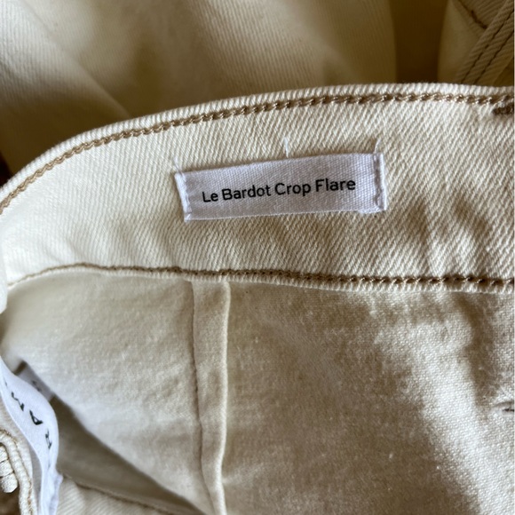 Frame Le Bardot Cropped Flare Jean - Picture 4 of 6